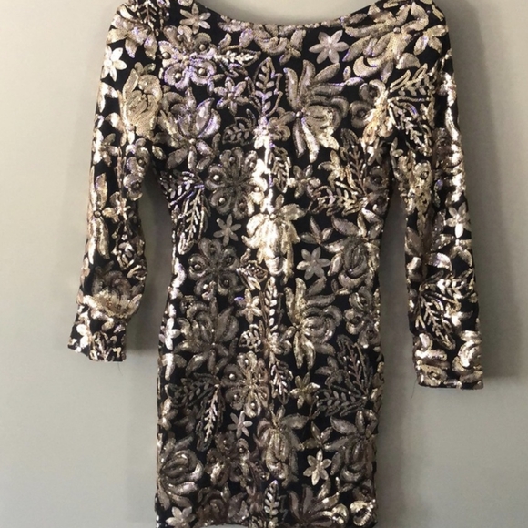 Sequin Mini dress Club L - Picture 2 of 4